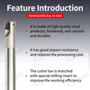 R390 Precision Anti-Vibration Vertical Milling Cutter for Enhanced Performance