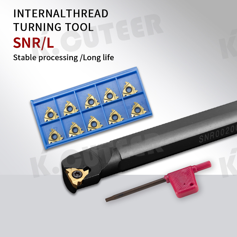  CNC Internal Thread Turning Tool rod 16IR Inserts Lathe SNR Holder