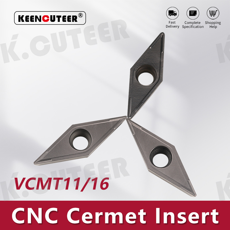 VCMT Carbide Insert for Cermet SVJCR/L External Turning Tool