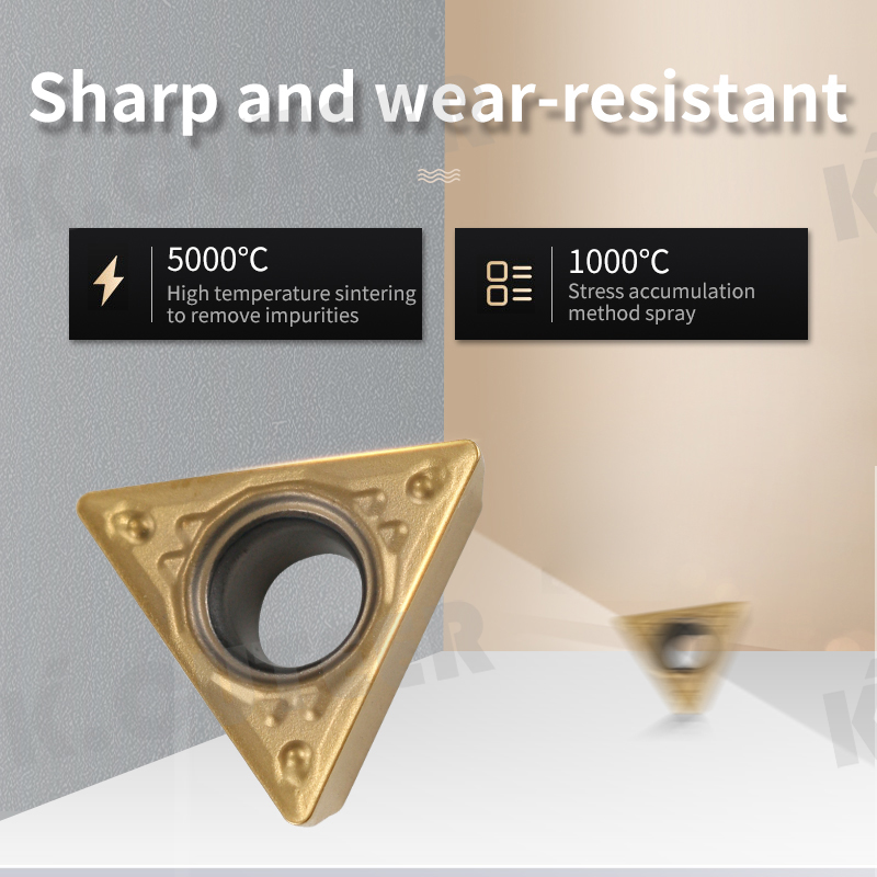 TPMT Carbide Insert for Cermet STUPR/L External Turning Tool 