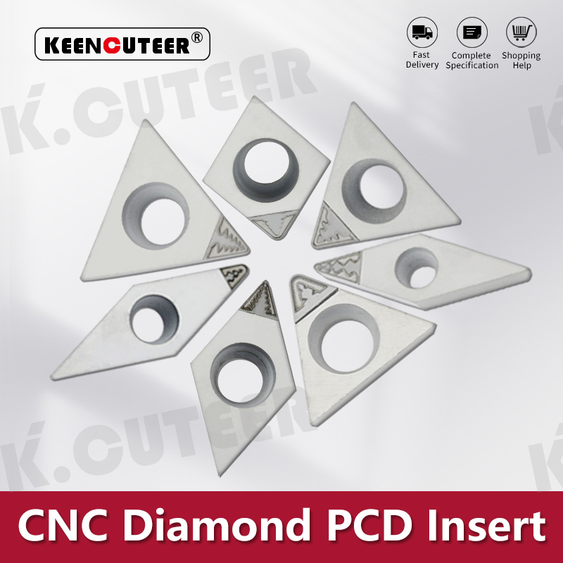 Diamond PCD blade Chip blade cutter cnc indexable insert turning tool 