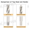 wholesale high quality M2 fully ground Machine spiral Groove Tap .