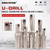 Single-edged drilling, small-diameter rapid drilling, lathe blade, water-jet drill bit