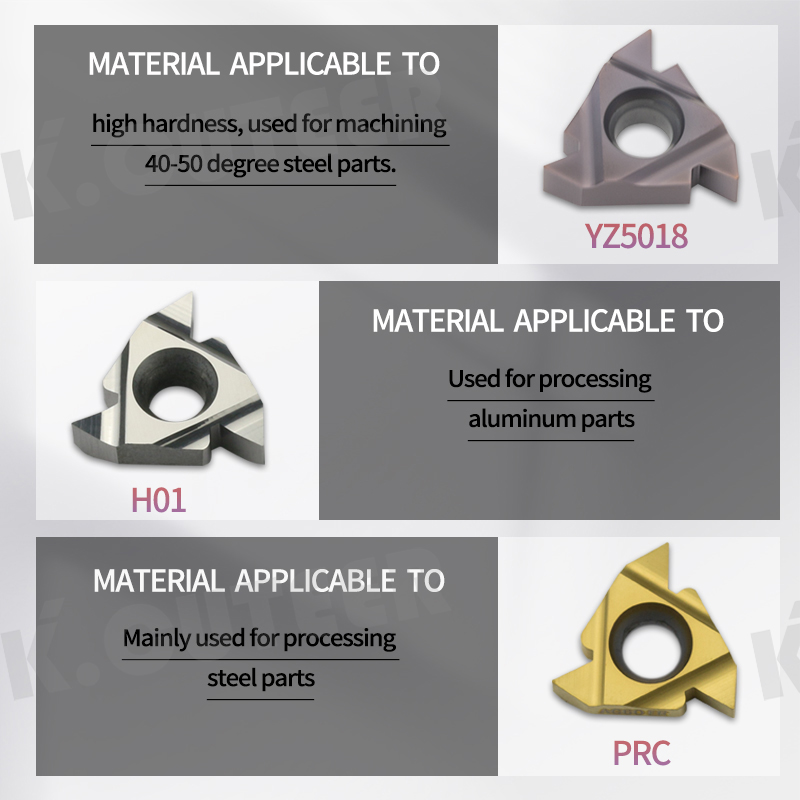 Precision External Thread Turning Insert