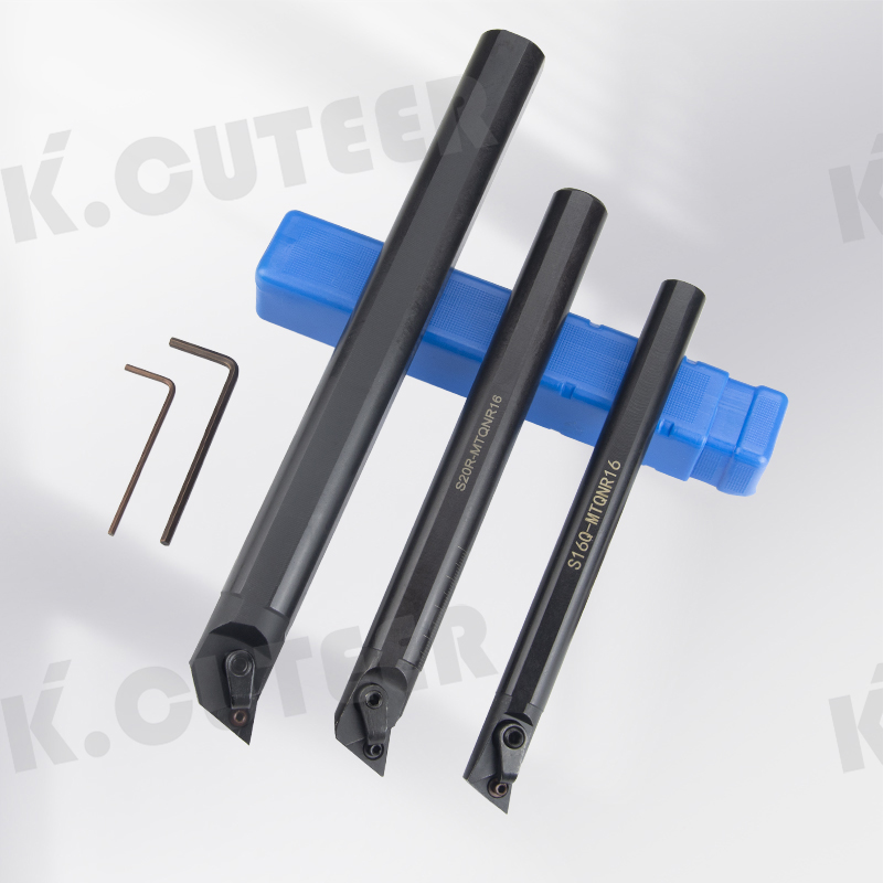 S16Q-MTQNR16 S20R-MTQNR16 S25S-MTQNR16 Internal Turning Tool Holder TNMG Carbide Inserts 