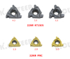 carbide thread blade trapezoid thread turning tool blade for SNR CNC lathe