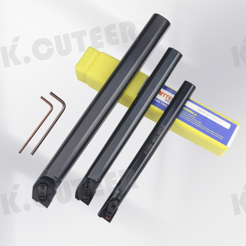 S16Q-MCLNR12 S20R-MCLNR12 S25S-MCLNR12 Internal Turning Tool Holder CNMG12 Carbide Inserts Lathe Bar 
