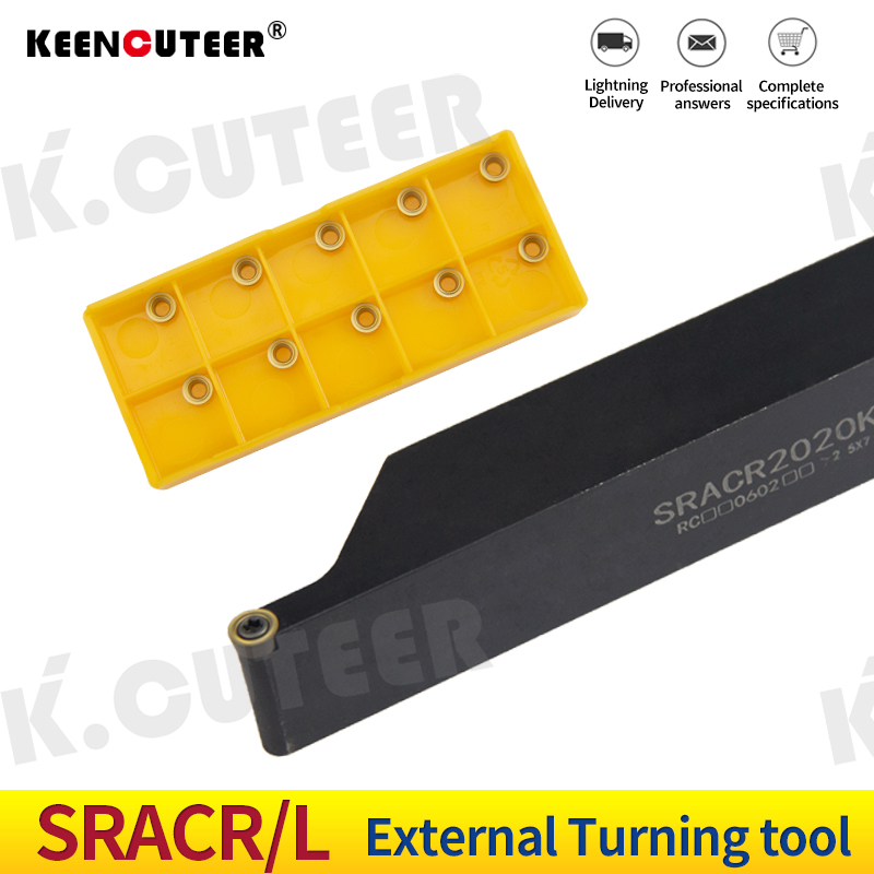SRACR2020K06 SRACR/L2525M06 CNC for RCMT Carbide Inserts Turning Arbor Lathe Cutter Bar 
