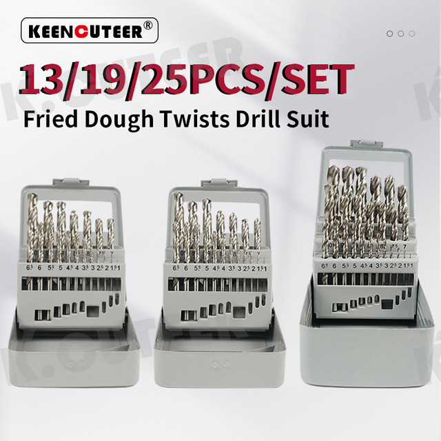 Cobalt-Containing Twist Drill Bits High-Speed Steel Electric Drill Metal Stainless Steel Tools 