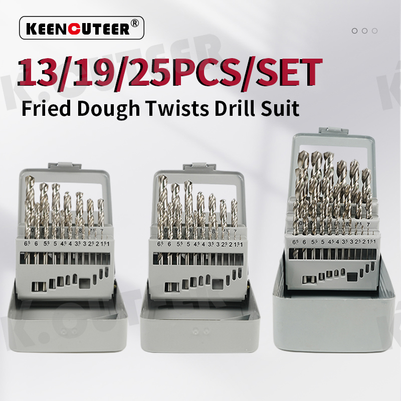Cobalt-Containing Twist Drill Bits High-Speed Steel Electric Drill Metal Stainless Steel Tools 