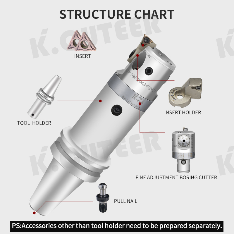 Tool Holder Boring Cutter Rough Boring Head Machining Center CKB/DCK/LBK
