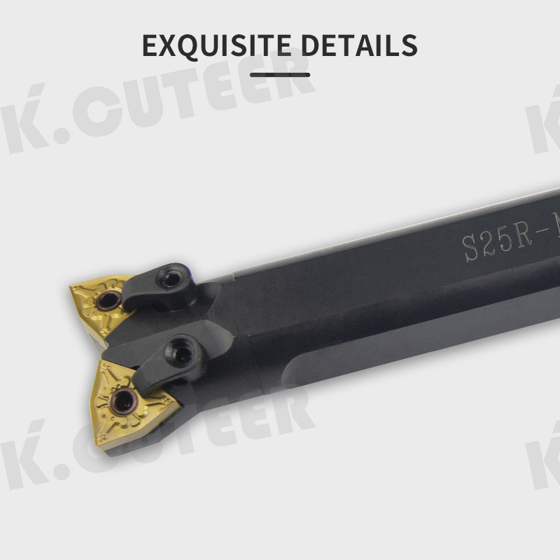 Double-head CNC lathe S25R/S32S-MW08R/S20R-SCLCR09-H cylindrical bore sharing a clamp boring tool