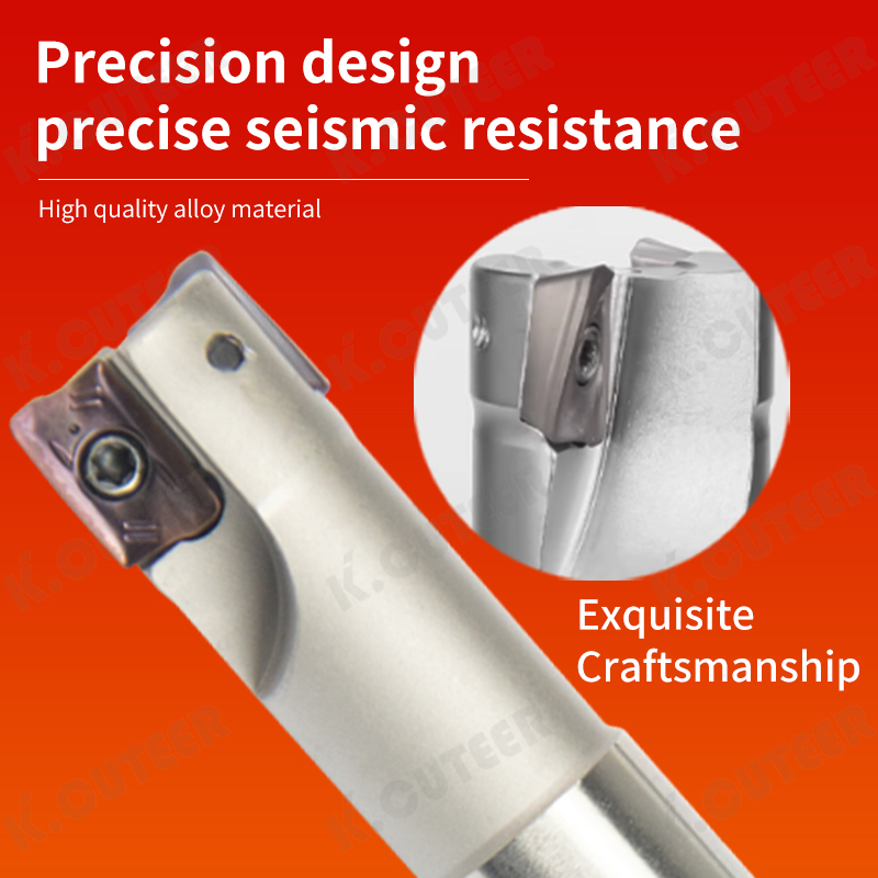 R390 Milling Cutter Indexable face milling cutter holder Wide range of application