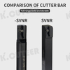 Powerful Boring Cutter Bar for Manufacturing Cutting Groove Jobs CNC Machine Tools