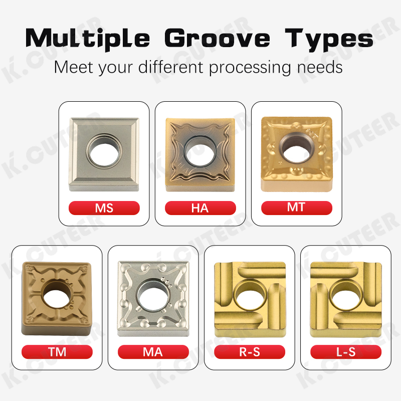 Carbide Insert External Turning Tool Snmg R-S/L-S Insert Stainless Steel Cutter