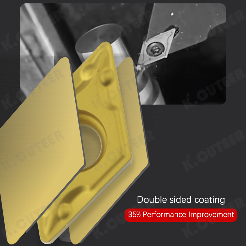 Dcmt07 Carbide Insert Diamond Dcmt CNC Blade Cutter Lathe for Sdjcr/L07