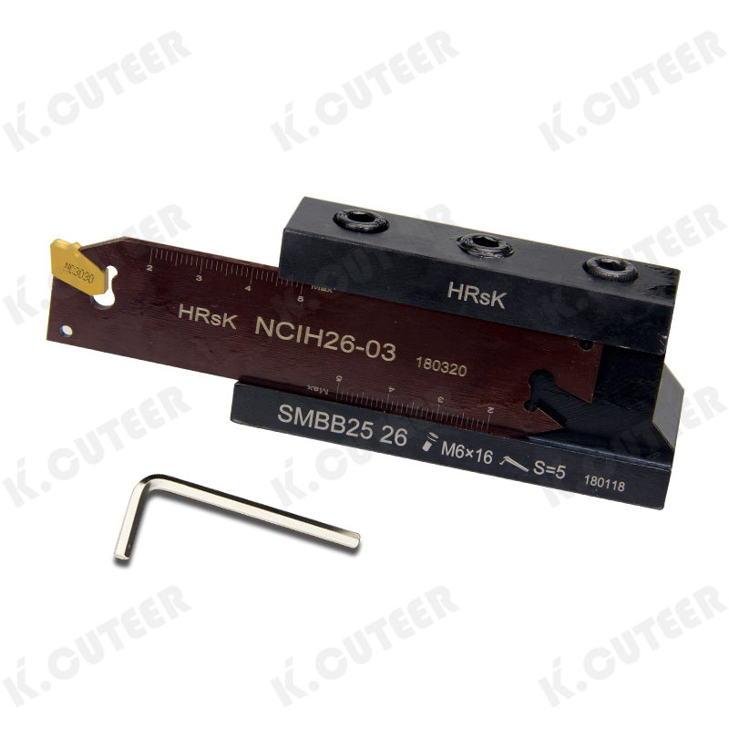 Smbb Grooving Cut-off Cutter Holder Parting Blade Sp200 Sp300 Sp400