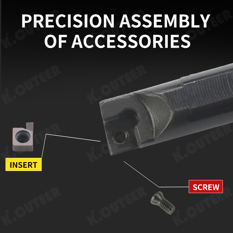 Sngr Internal Grooving Lathe Tool Holder CNC Indexable Lathe for Insert