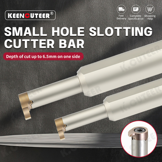 Durable Hard Metal Deep Groove Turning Tool for CNC Machines