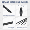 Twist Drill Bit Black Coated Straight Shank Drill Bit Machine Use Or Hand Tools