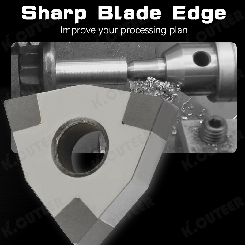CBN Insert Metal Turning Tools for Processing Hardened Steel Cast Iron