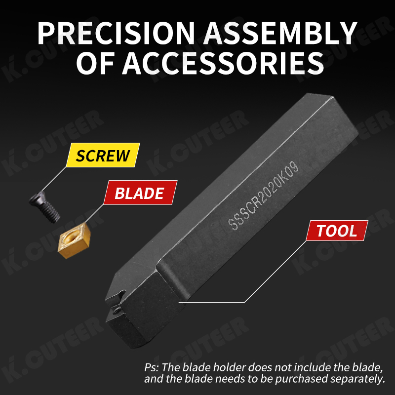 Premium Quality SSSCR/ L CNC Lathe Cutting Tools for Industrial Use