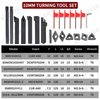 CNC Lathe Turning Tool Holder Boring Bar Sets with Hard Alloy Insert Wrench Kit for Turning Thread Grooving