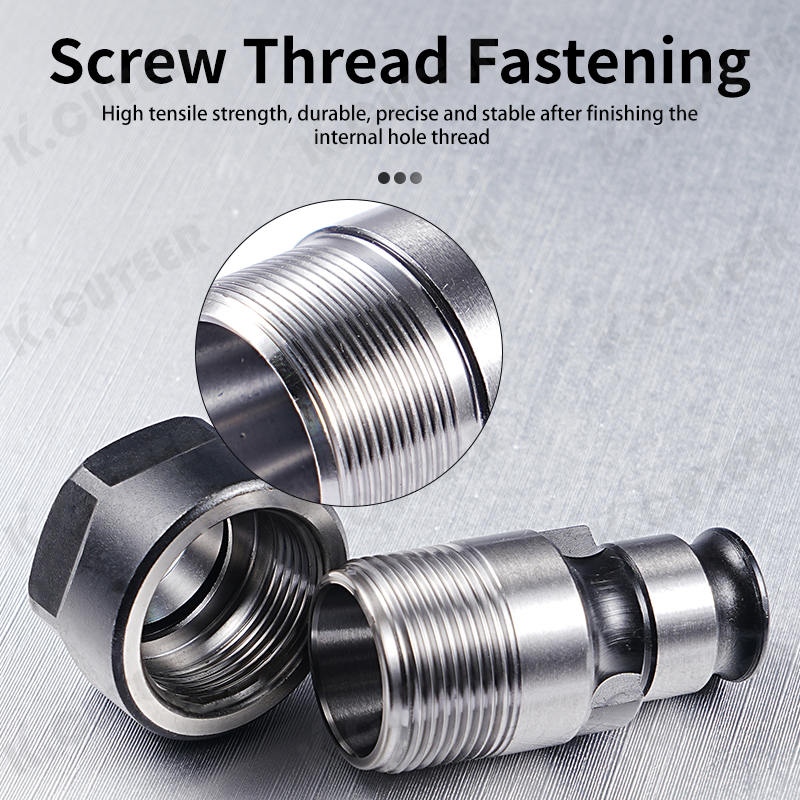 Versatile Tapping Machine Drill Collet with Quick Change ER20 ER32