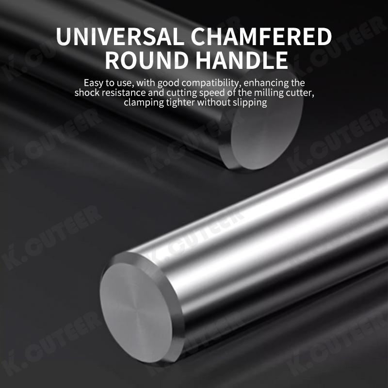 High Precision 2 Flute HRC65 Ball End Milling Cutter