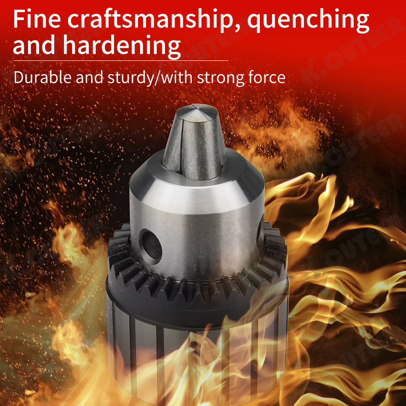 Versatile Electric Drill Chuck for Hand Tools and Wrenches