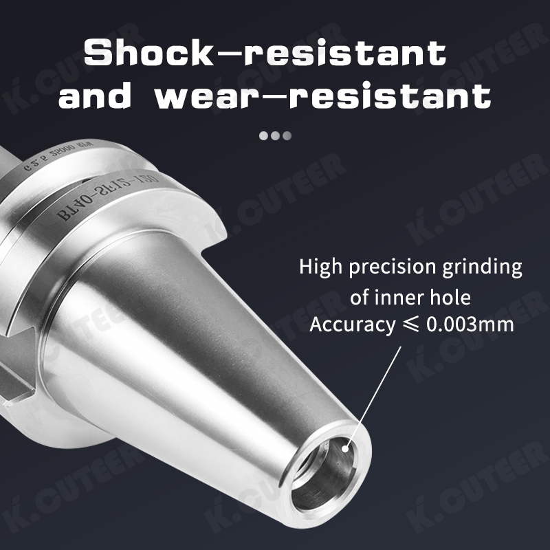 Bt40/Bt30 Heat Shrink Tool Holder an Integrated Heat-Shrink Toolholder