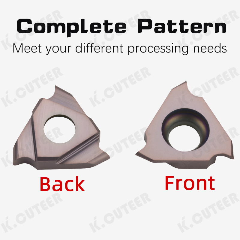Groove Steel Stainless Steel Cast Iron Processing Machining Finish CNC Carbide Insert