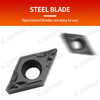 CNC Insert Steel DCMT070204-TM Diamond-Shaped Internal Hole Lathe Cutting Tool Insert
