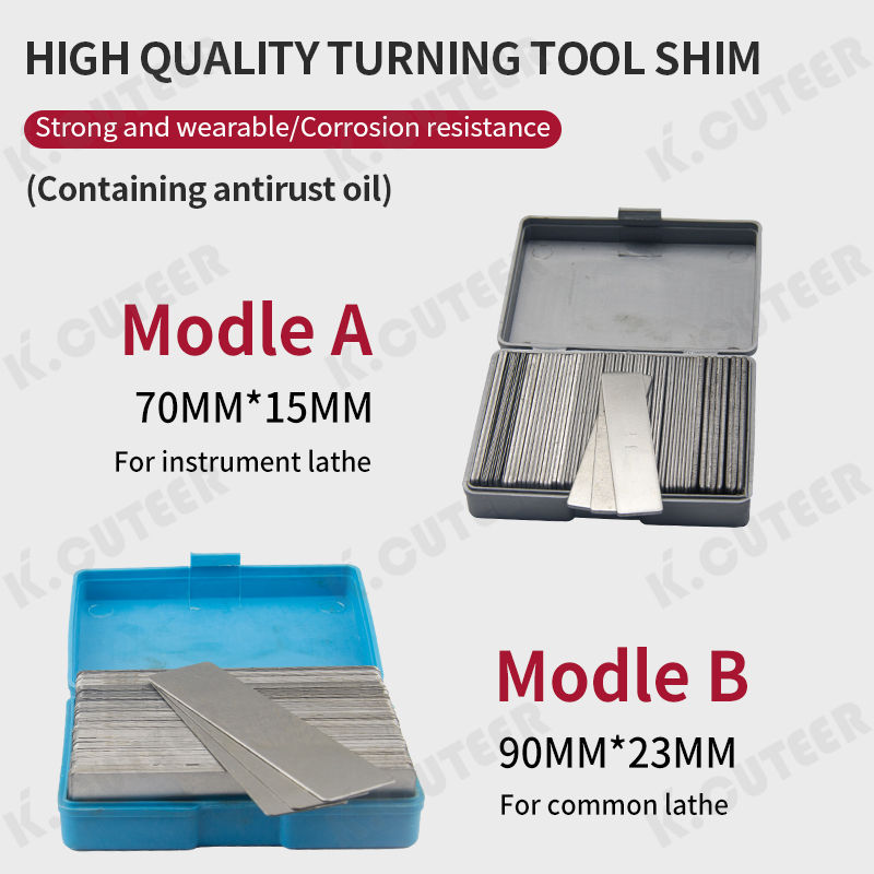 CNC Lathe Shim for Inserts, Welding Lathe Machine Tool Shim