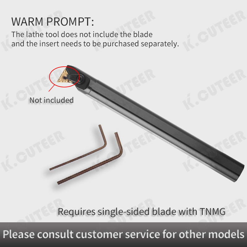 CNC Tool Holder Boring Bar High-Speed Steel Internal Boring Tool Triangular