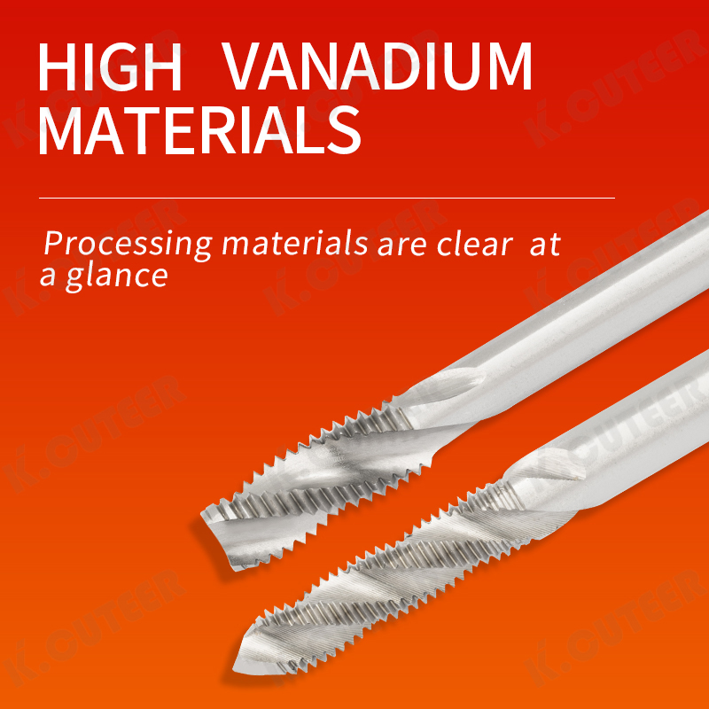 Machine Tap HSS Straight Flute Tap for Coarse Thread Drill Tap Tool