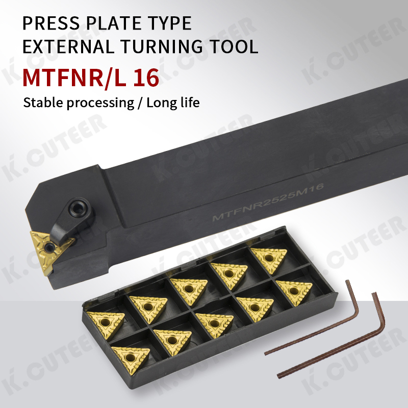 90-Degree CNC Lathe Tool Wtfnr Turning Tool Holder for External Turning