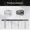 CNC Chuck Er32 Standard Machine Clamp Elastic Collet 3~20mm