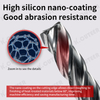 60-Degree Tungsten Steel End Mill 4-Flute Black Coated Specialized for Stainless Steel