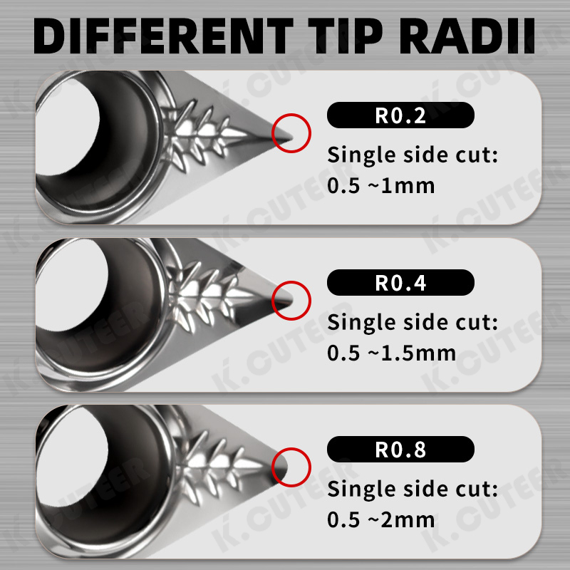 CNC Lathe Insert Dcmt Cutting Tool for Aluminum Parts