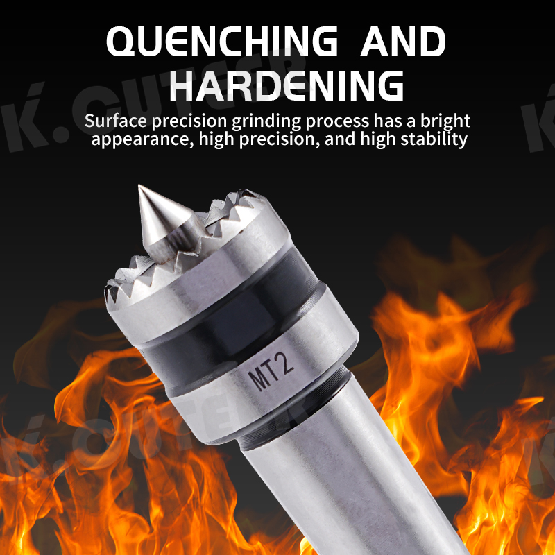 Mt1/Mt2 Wood Working Lathe Drive Center for Efficient Lathe Operations