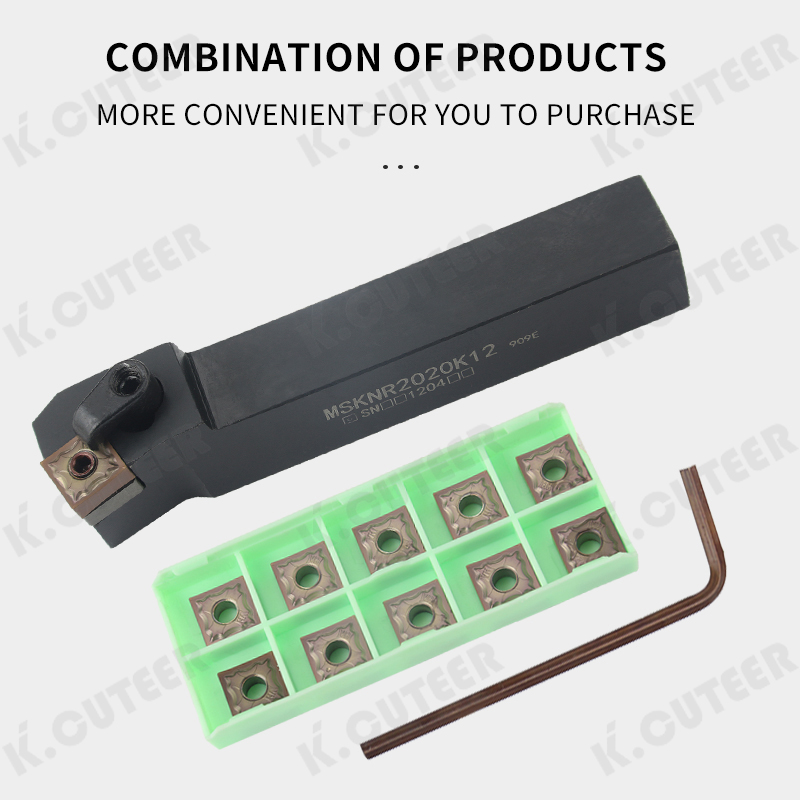CNC Lathe Tool Holder for External Turning Tool with 75-Degree