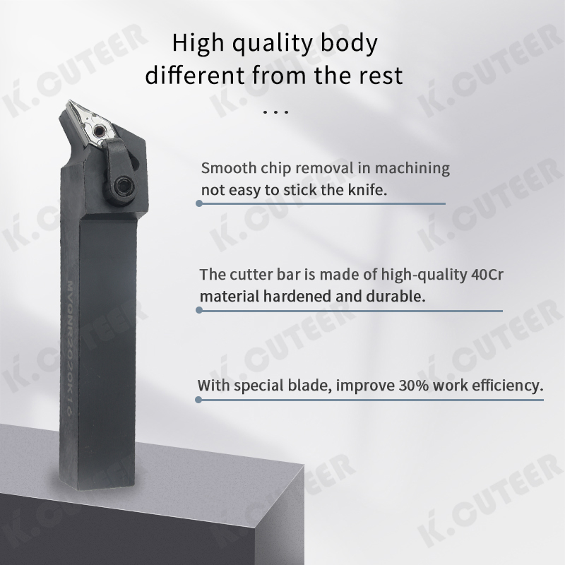 CNC Lathe Tool Holder 117.5° Compound External Turning Tool Holder