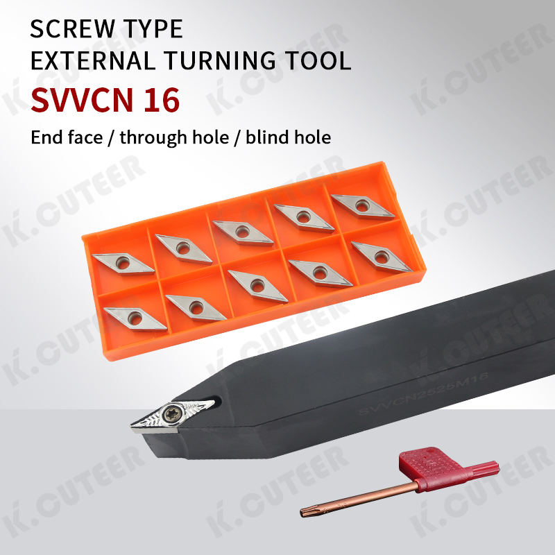 CNC Lathe Tool Svvcn Screw-Type External Turning Tool