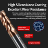 High-Performance HRC55 Carbide Milling Cutter for CNC Applications