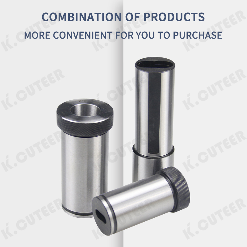 Morse Taper Reducer D25 CNC Lathe Tool Reducer Sleeve U-Drill Guide Bushing
