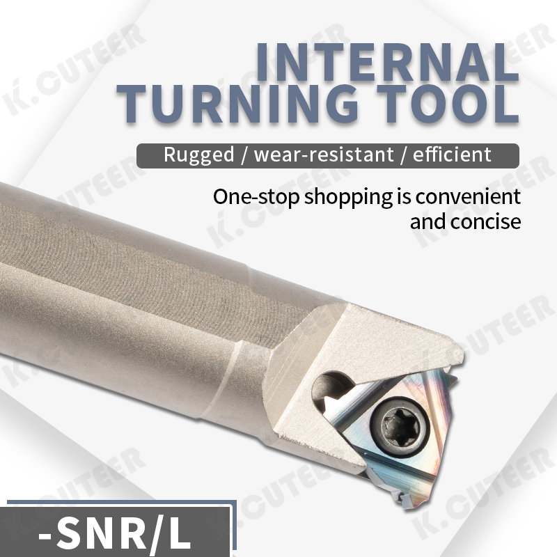 White Spring Steel Snr0020r16 Small Hole High-Speed Steel Internal Thread Cutter