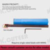 Spring steel Internal Turning Tool Holder WNMG Carbide Inserts CNC Cutting Tools