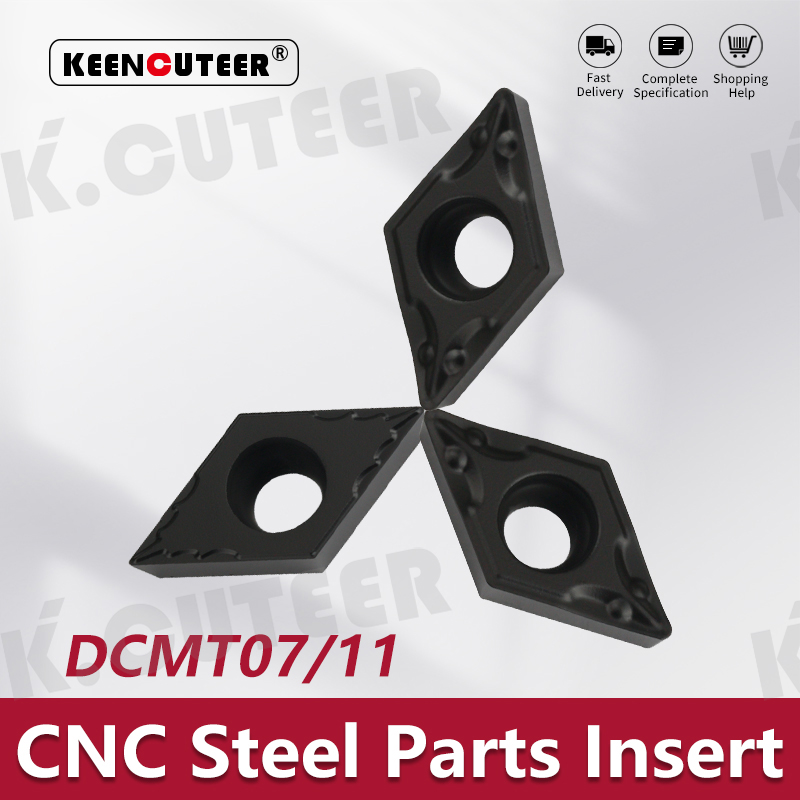 DCMT Blade for Steel DCMT07 DCMT11 TM/TF YZ6030 Carbide Insert for SDJCR