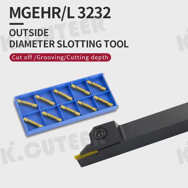 MGEHR3232 Indexable Grooving and Parting Tool